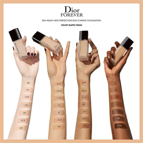 dior forever 24 hour high perfection foundation|dior forever shades.